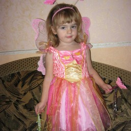 платье феи бабочки для девочек 2-4 лет