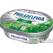 сыр «Филадельфия» легкая зелень