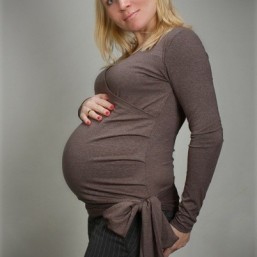 Туника «Блик» 2 в1: беременность, кормление Код 509