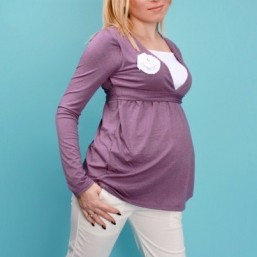 Туника «Декор» 2 в1: беременность, кормление Код 508 Одежда для беременных
