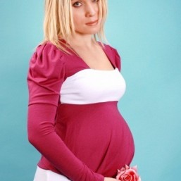 Туника для беременной «Лимо», сиреневая Код 506