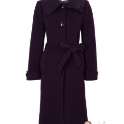 Женское кашемировое пальто от элитного английского бренда 