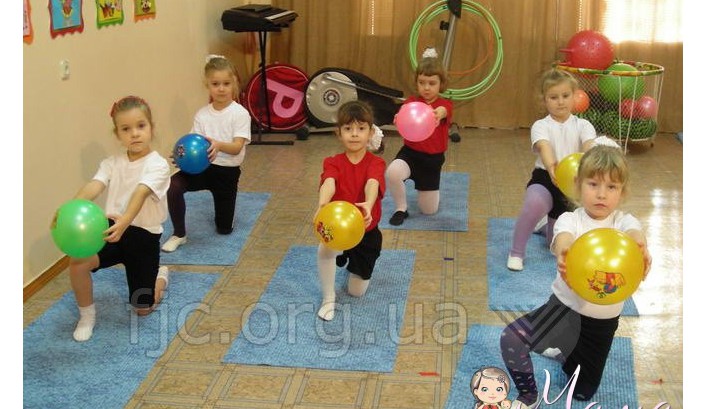 Спортивный праздник «Веселые старты» в детском саду «Хая Мушка», Николаев.