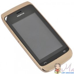 Телефон Nokia 308 (Asha) Golden Light (A00008668) 
