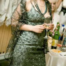 Кружевное вечернее платье - 100 грн