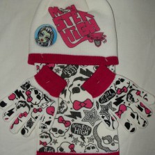 Шапочка,перчатки,шарф Monster High