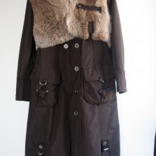 Куртка-пальто из Италии 42-44 FLEURY