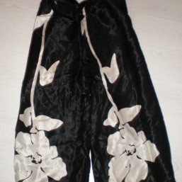 Летняя юбка-брюки для беременной в японском стиле