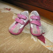 ботиночки демисезонные розовые