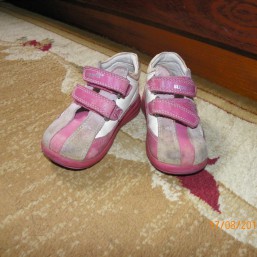 ботиночки демисезонные розовые