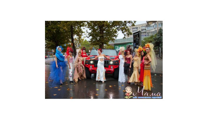 «Парад невест» к юбилею родного города