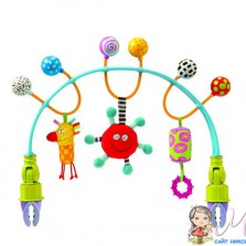 Развивающая дуга для коляски и автокресла Taf Toys Цветные шарики 