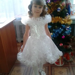 Нарядное платье Снежинка, Зима, Принцесса