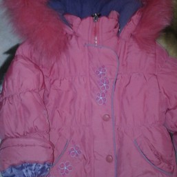 Курточка с комбинезоном. Зима 2-3 года