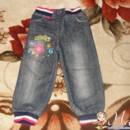 джинсы на девочку