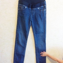 джинсы узкие для беременных 