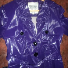 Легкая курточка, жакет, пиджачок фиолетового цвета