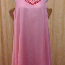 Коралловое платье для беременных, размер 46-48