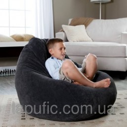 Велюровое кресло-мешок груша детское 100*75 см