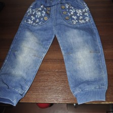 джинсы на девочку 92 размер( 49 см длина)