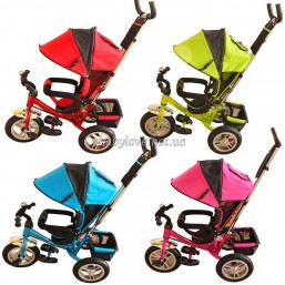 Супер цена! Новинка 2016г.! Велосипед детский трехколесный Turbo Trike M 3113-3A, M 3113-4A, M 3113-5A, M 3113-6A, (большие резиновые, надувные колеса)
