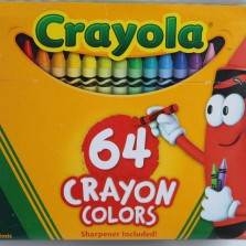 Crayola Восковые карандаши 64 шт