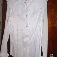 красивые белые блузки 1-2 класс