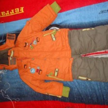 Зимний комплект( куртка+ полукомбез) КIKO 3-5лет.