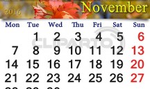Прогноз карт Ленорманд на ноябрь 2016 г. - позитивные и негативные дни месяца.