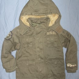 Демисезонная утепленная куртка парка Cool Club 4-6 лет