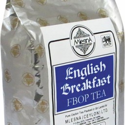 Чай черный цейлонский Английский завтрак Млесна в пакете из фольги
