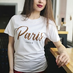 Sale Футболка белая Paris Amour