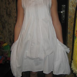 платье белое