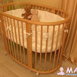 кровать для ребенка с рождения до 5 лет аналог Stokke Sleepi