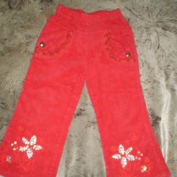 Вельветовые штаники