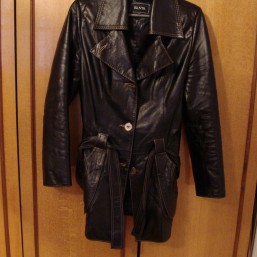 Куртка кожаная