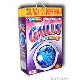 Порошок Gallus - 10кг -120стирок,  пр-во Германия