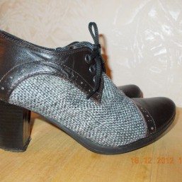 Кожаные туфли/ ботильёны