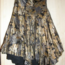 Юбка коттон-атлас двухслойная