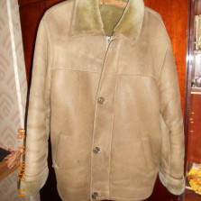 зимняя дубленка