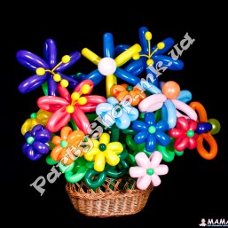 Корзинка с цветами