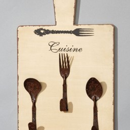Вешалка столовые приборы для кухни, прованс