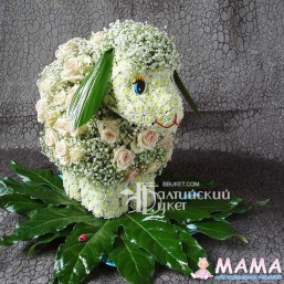 игрушки из цветов