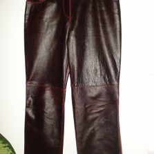 Женские кожаные брюки