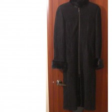 Дубленка натуральная с норкой