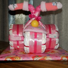 Мотоцикл из памперсов