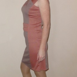 Трикотажное платье