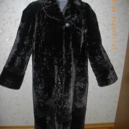 шуба мутоновая. р 58-60