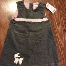 Велюровый сарафан Gymboree