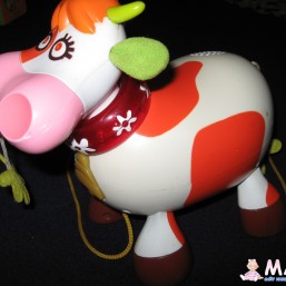 Каталка интерактивная  корова Бурёнка Quaps